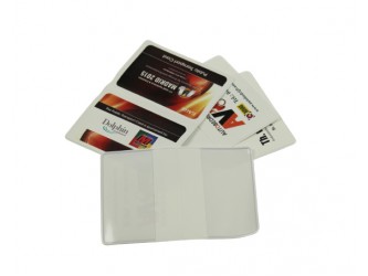 Omslagetuis 96x120mm voor 2 creditcards