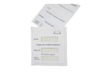 Smeerkaart etuis Smeerkaart etuis