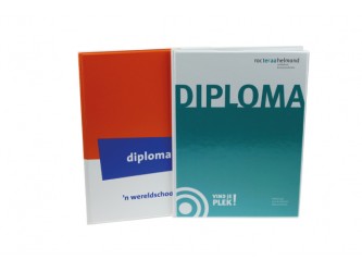 Bedrukte A4 Diplomamap Bedrukte A4 Diplomamap