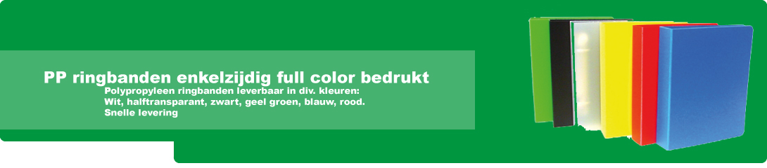 Bedrukte pp ringbanden