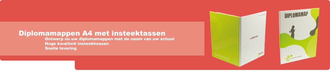 Bedrukte Diplomamappen