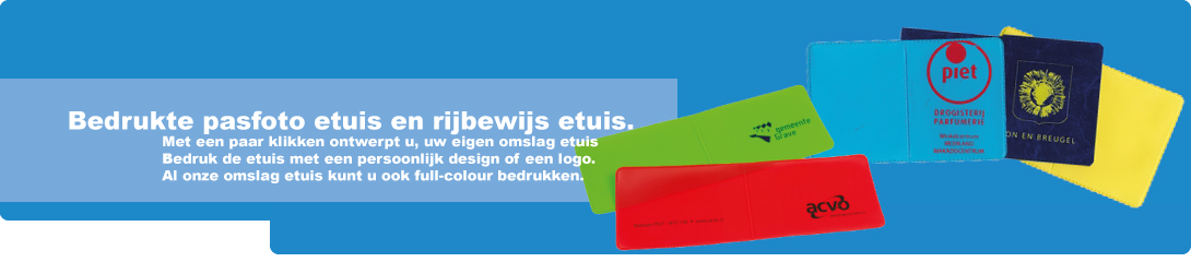 Bedrukte Omslagetuis