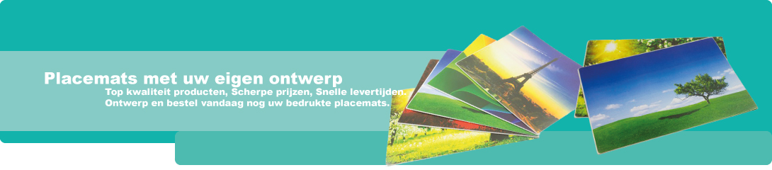 Bedrukte Placemats