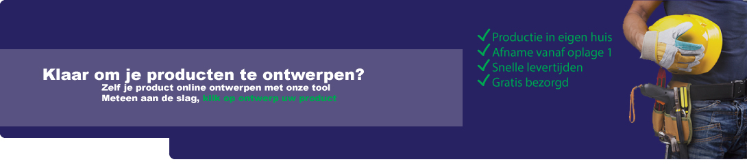 Ontwerp uw bedrukte ringbanden online